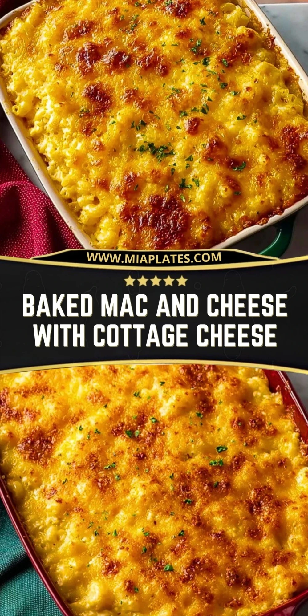 Baked Mac And Cheese With Cottage Cheese (2)