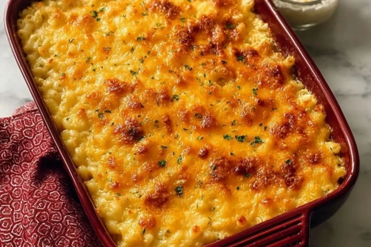Baked Mac And Cheese With Cottage Cheese