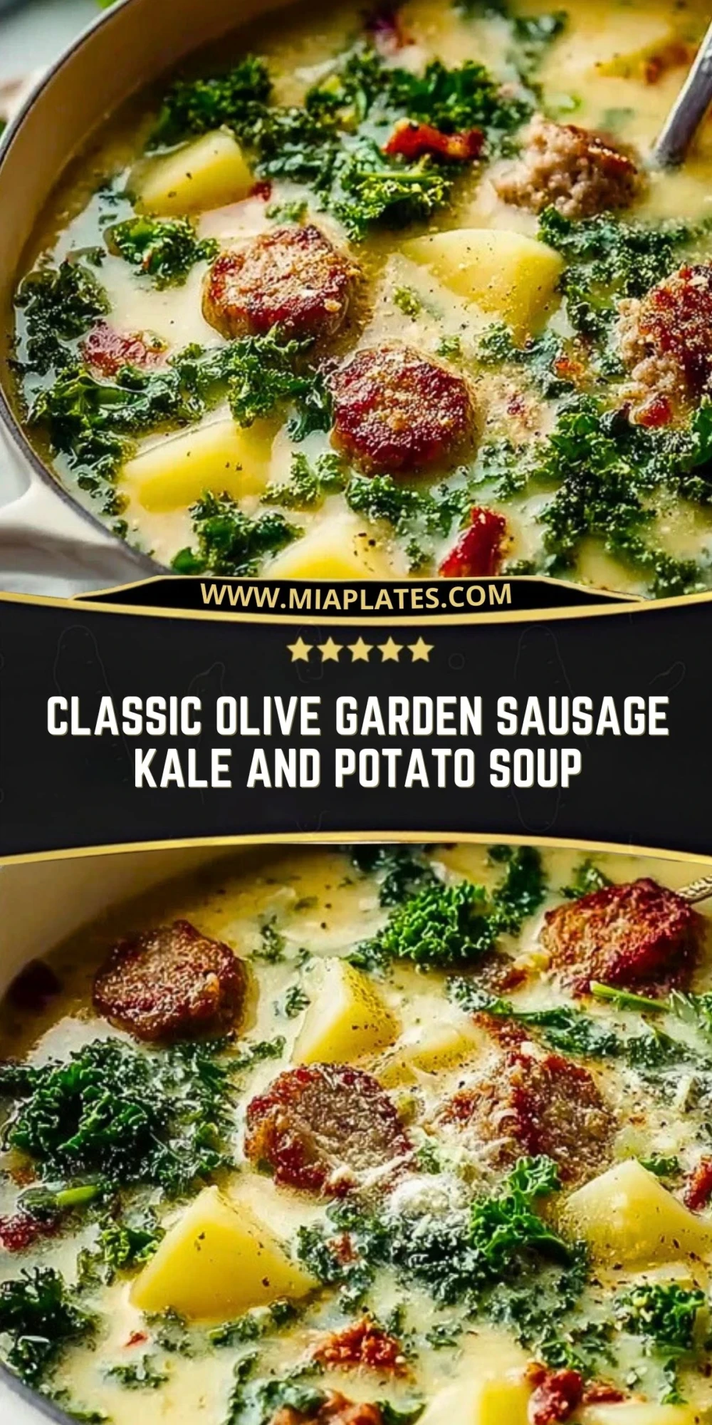 Classic Olive Garden Sausage Kale And Potato Soup (2)