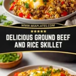 Delicious Ground Beef And Rice Skillet (2)
