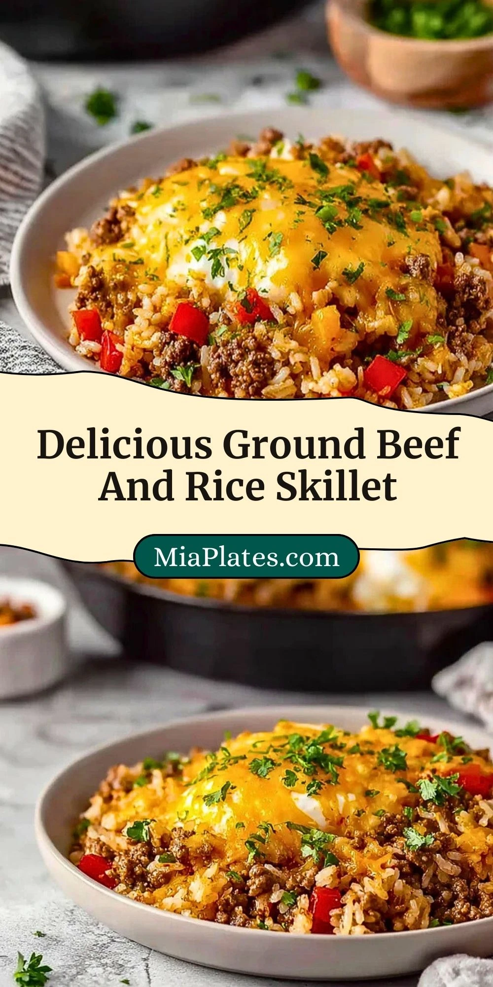 Delicious Ground Beef And Rice Skillet (3)