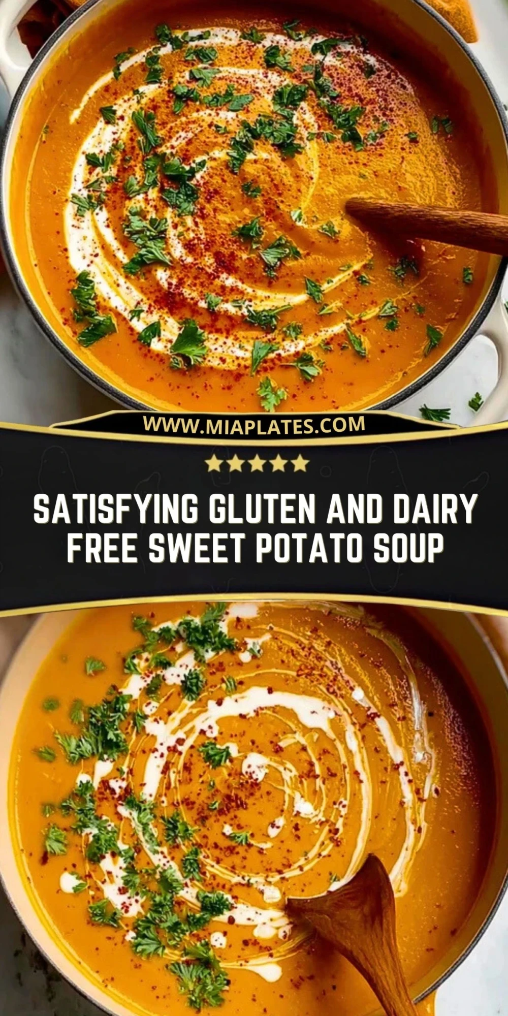 Satisfying Gluten And Dairy Free Sweet Potato Soup (2)