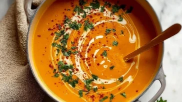 Satisfying Gluten And Dairy Free Sweet Potato Soup