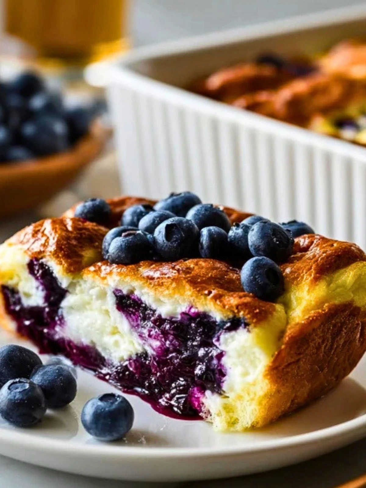 Blueberry Cottage Cheese Breakfast Bake (1)