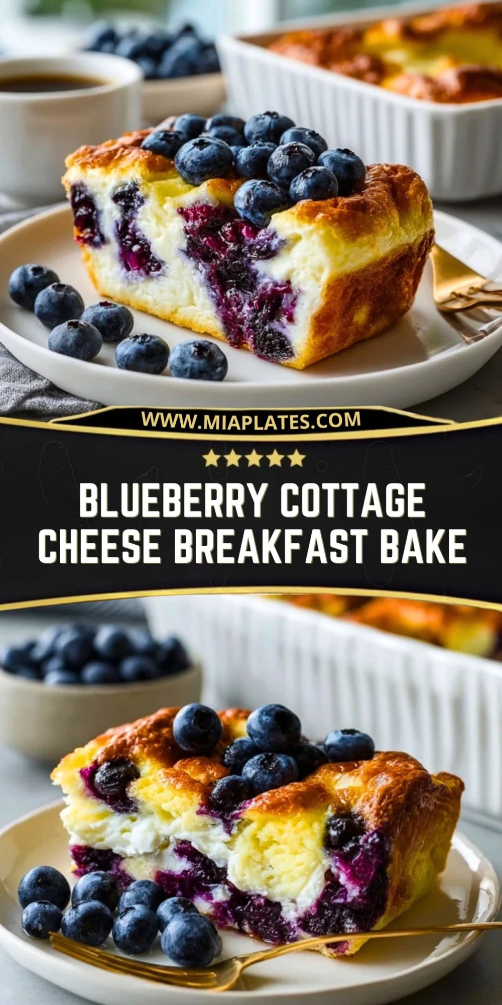 Blueberry Cottage Cheese Breakfast Bake (2)