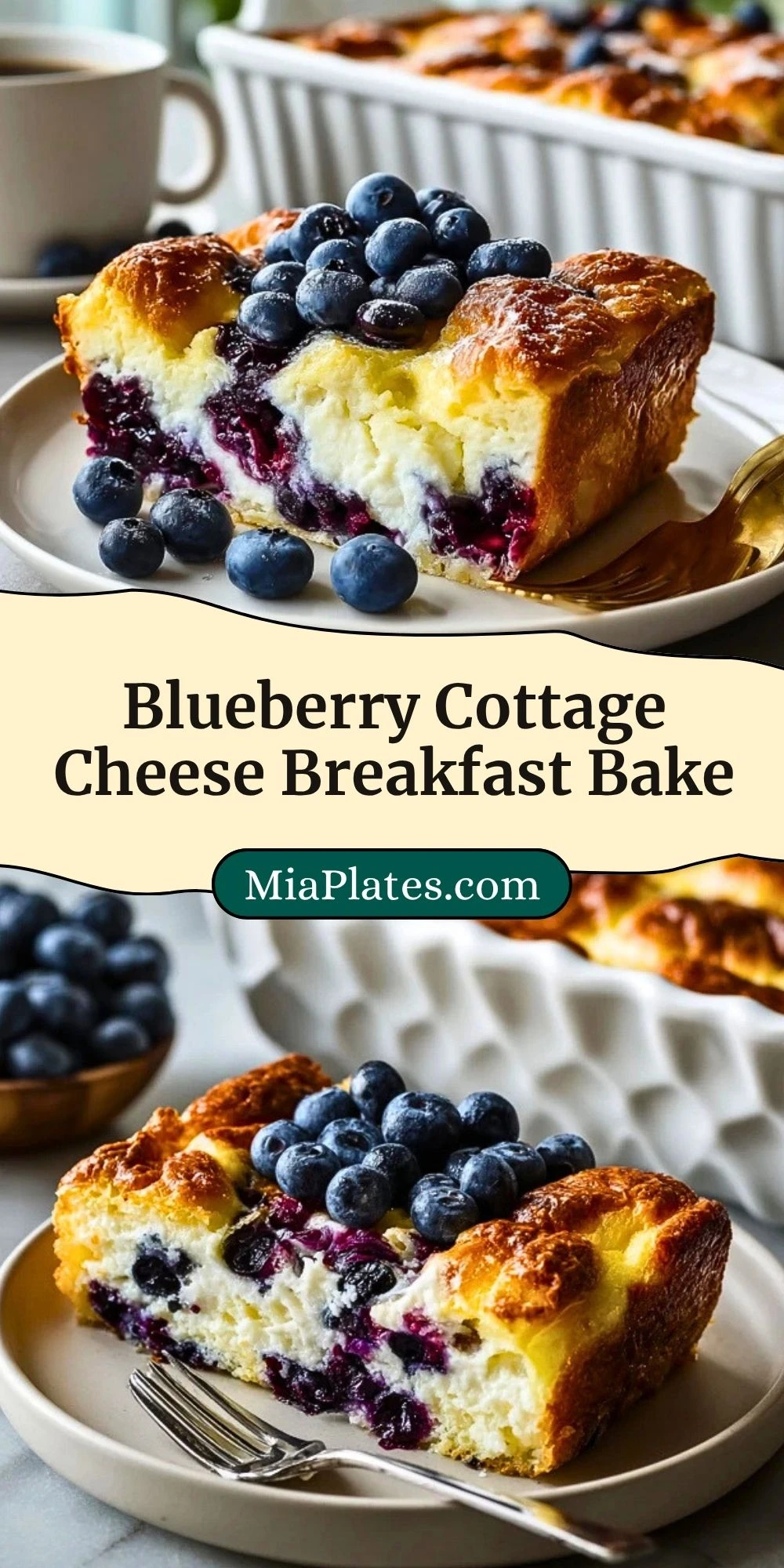 Blueberry Cottage Cheese Breakfast Bake (3)