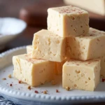 Easy Eggnog Fudge