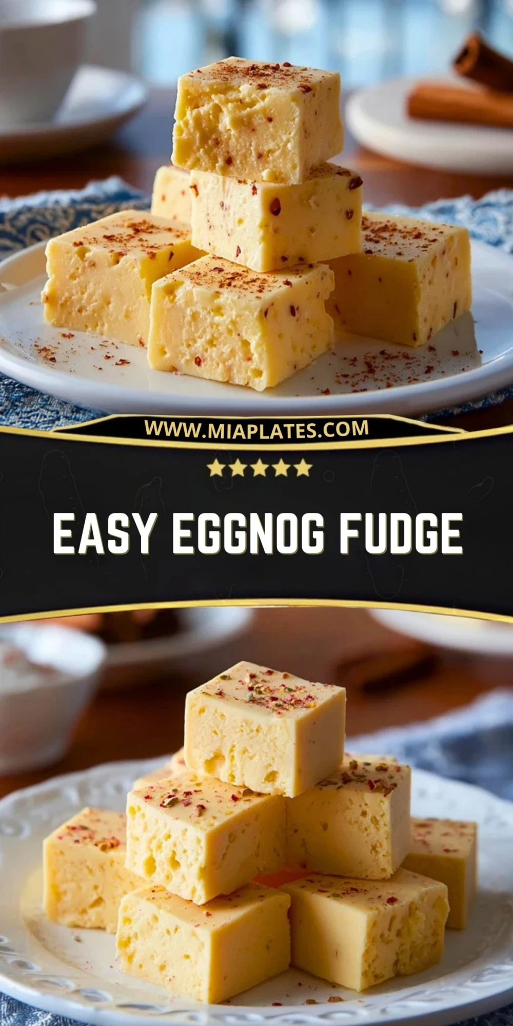 Easy Eggnog Fudge (2)