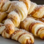 Baked Cinnamon Twists with Crescent Rolls