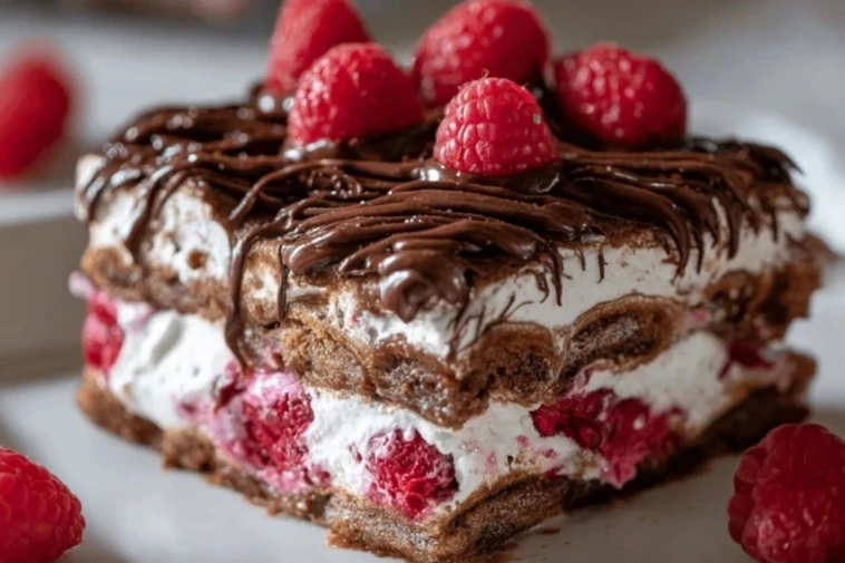 Raspberry Chocolate Lasagna