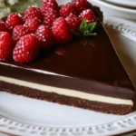Elegant Chocolate Raspberry Tart with Ganache