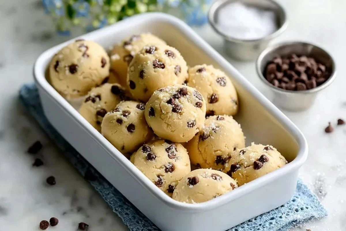 Gluten-Free Cottage Cheese Cookie Dough Bites
