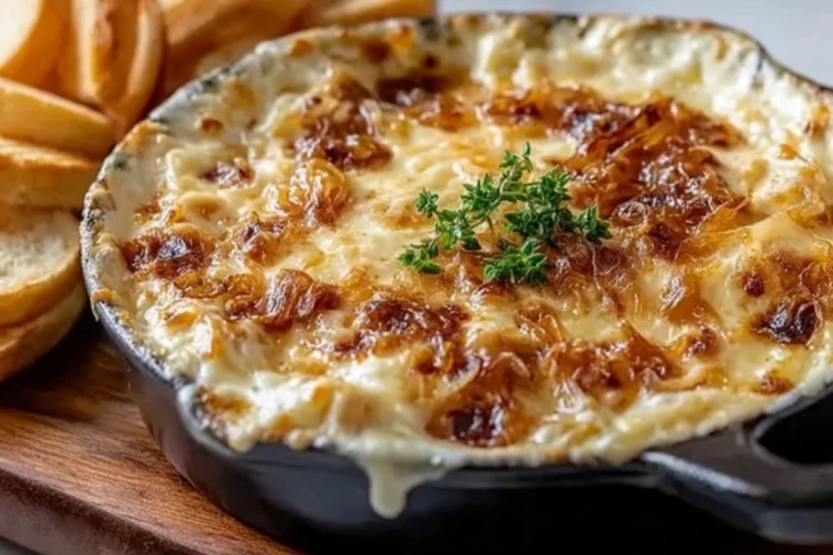 Caramelized Onion and Gruyere Dip