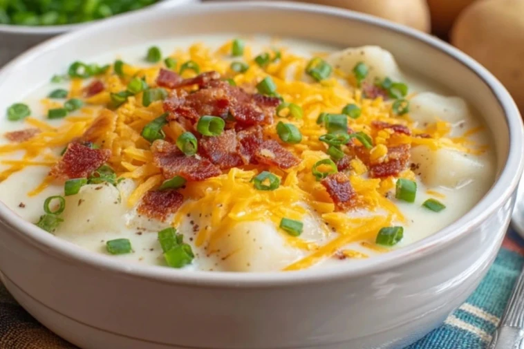 Frozen Hash Brown Potato Soup