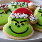 Grinch Cookies Decorated