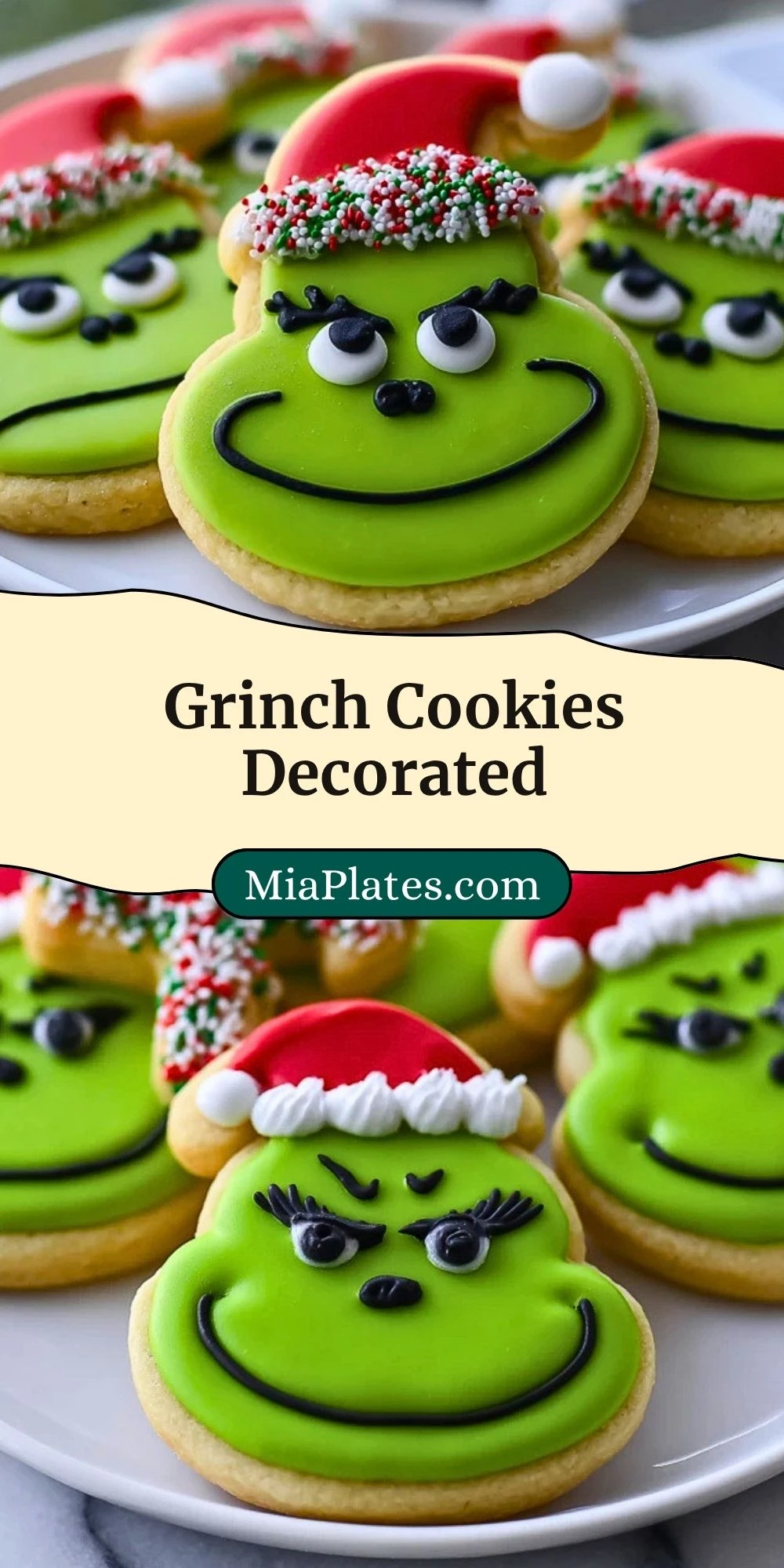 Grinch Cookies Decorated (3)
