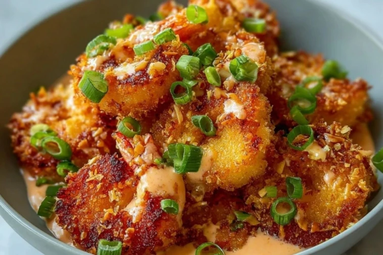 Crispy Air Fryer Bang Bang Shrimp