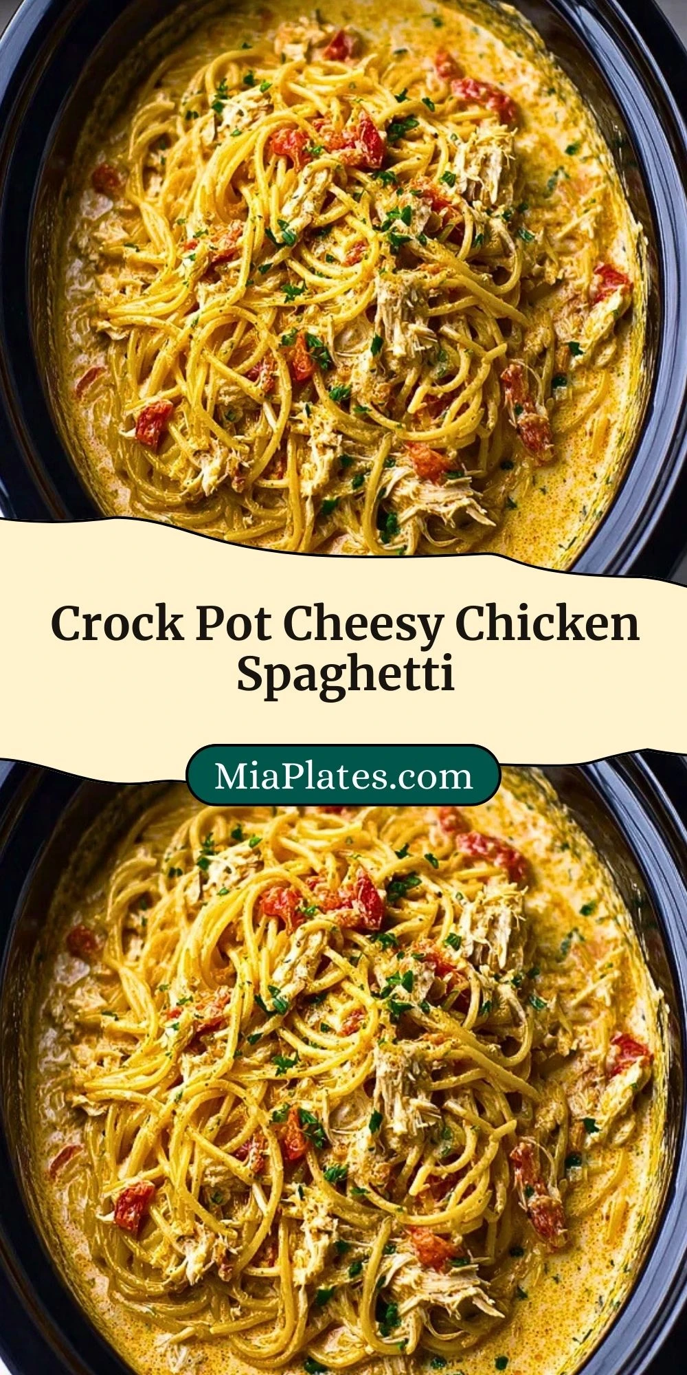 Crock Pot Cheesy Chicken Spaghetti (3)