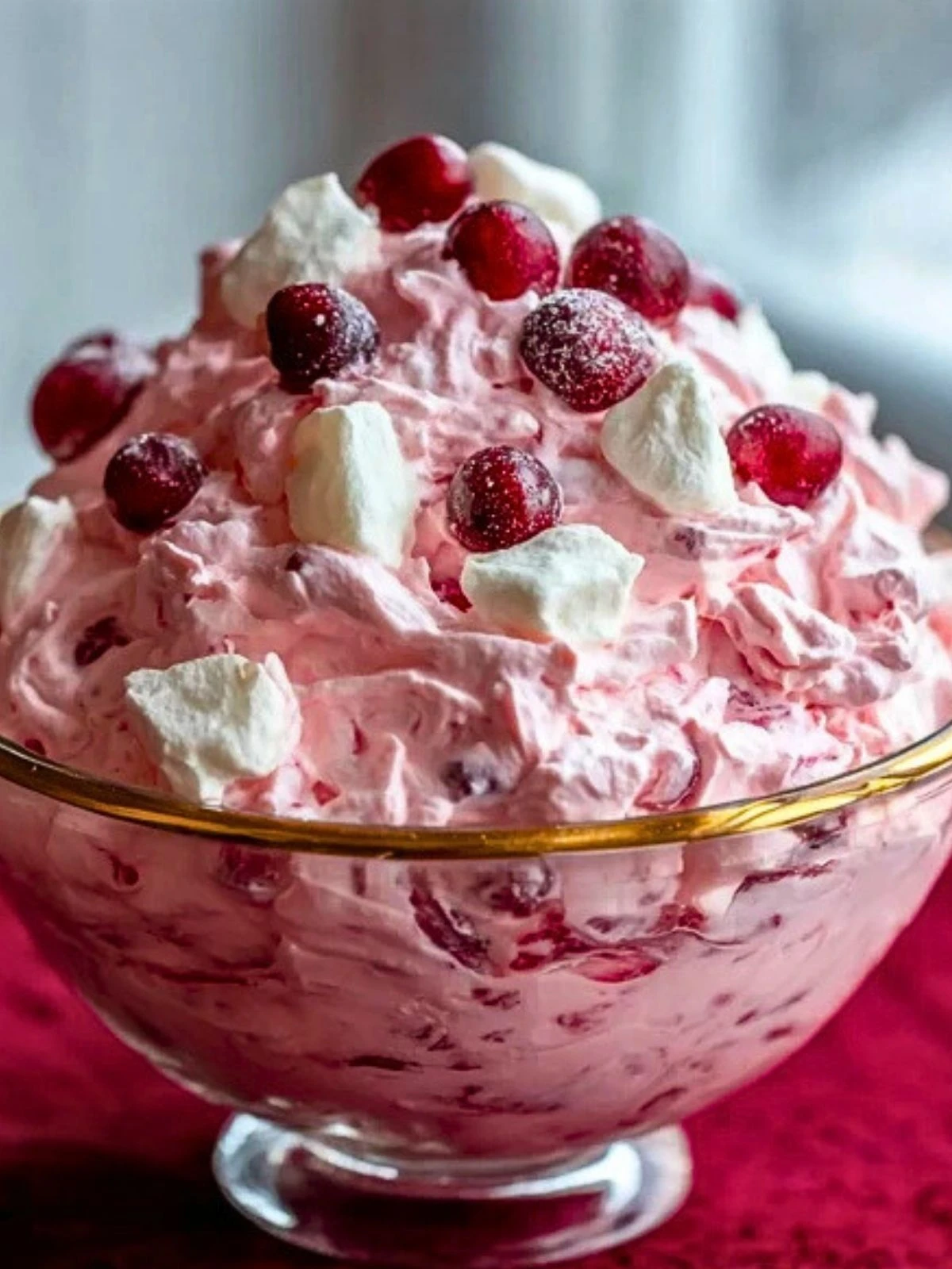 Easy Cranberry Fluff Salad (1)