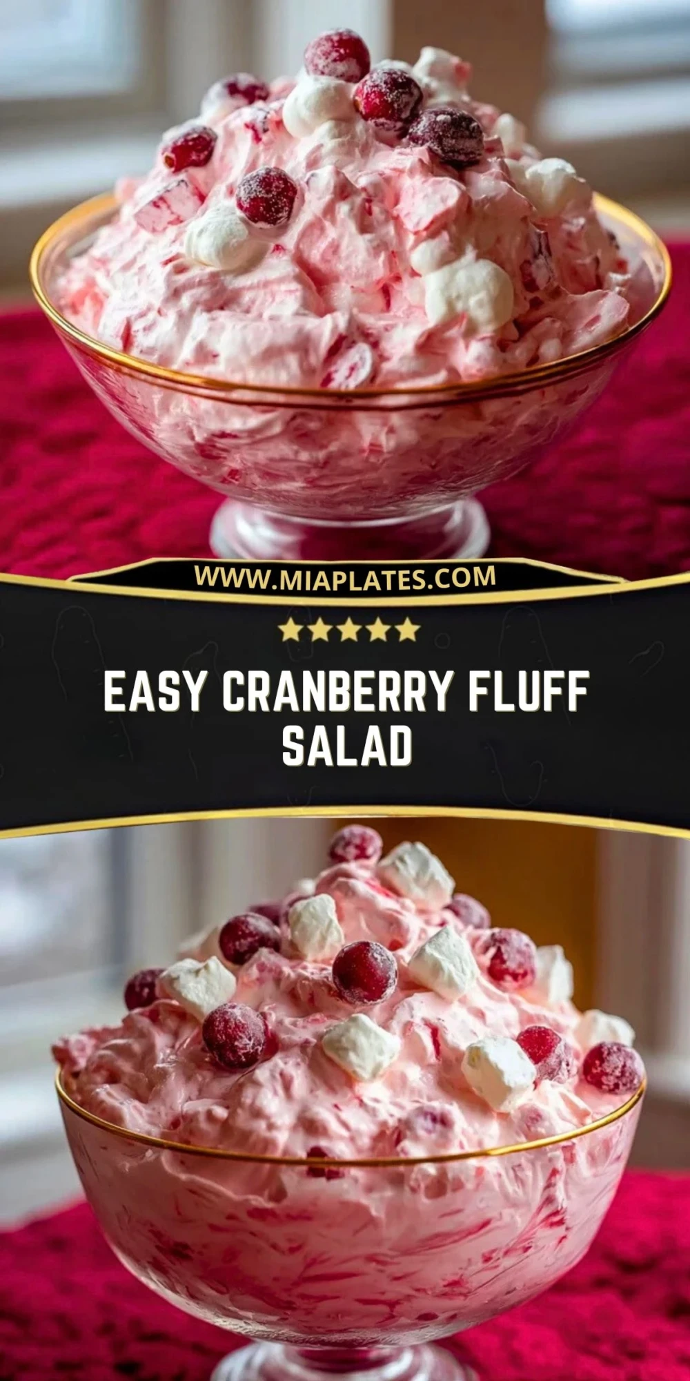Easy Cranberry Fluff Salad (2)