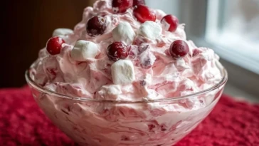 Easy Cranberry Fluff Salad