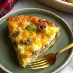 Homemade Make Ahead Crescent Roll Breakfast Casserole