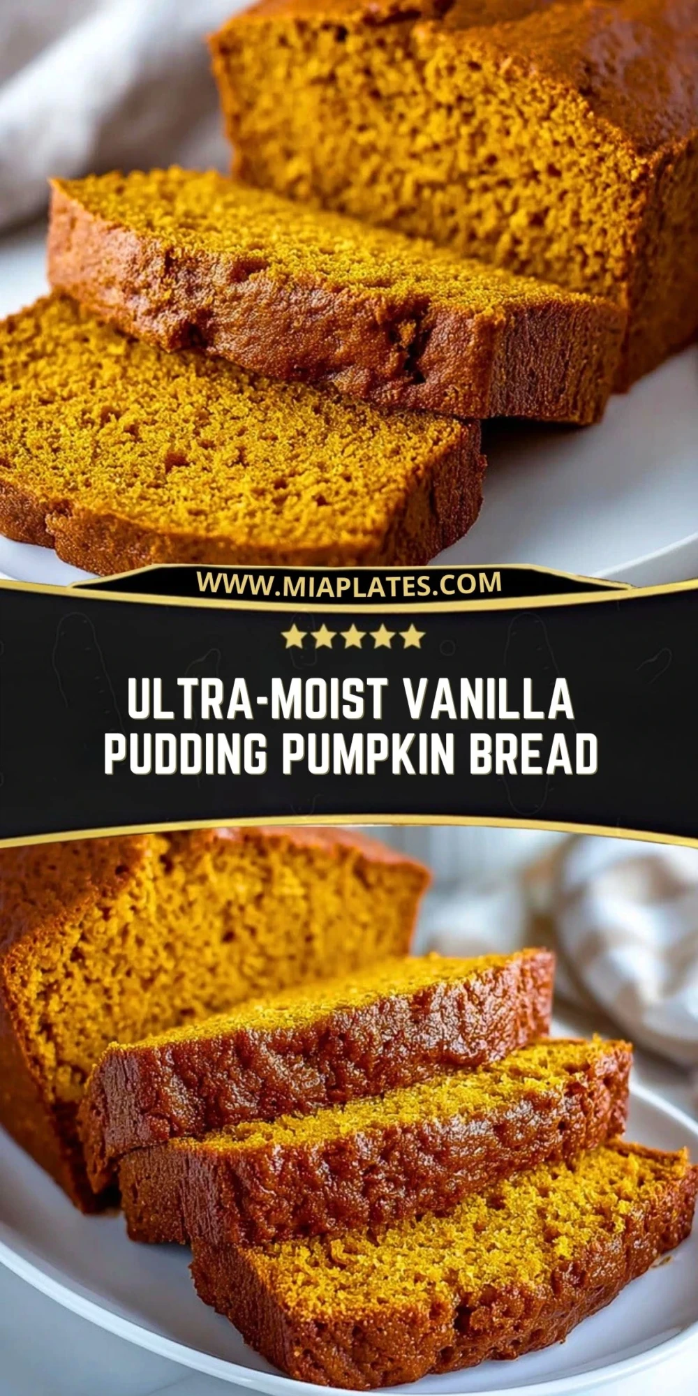 Ultra-Moist Vanilla Pudding Pumpkin Bread (2)