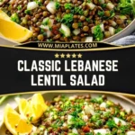 Classic Lebanese Lentil Salad (2)