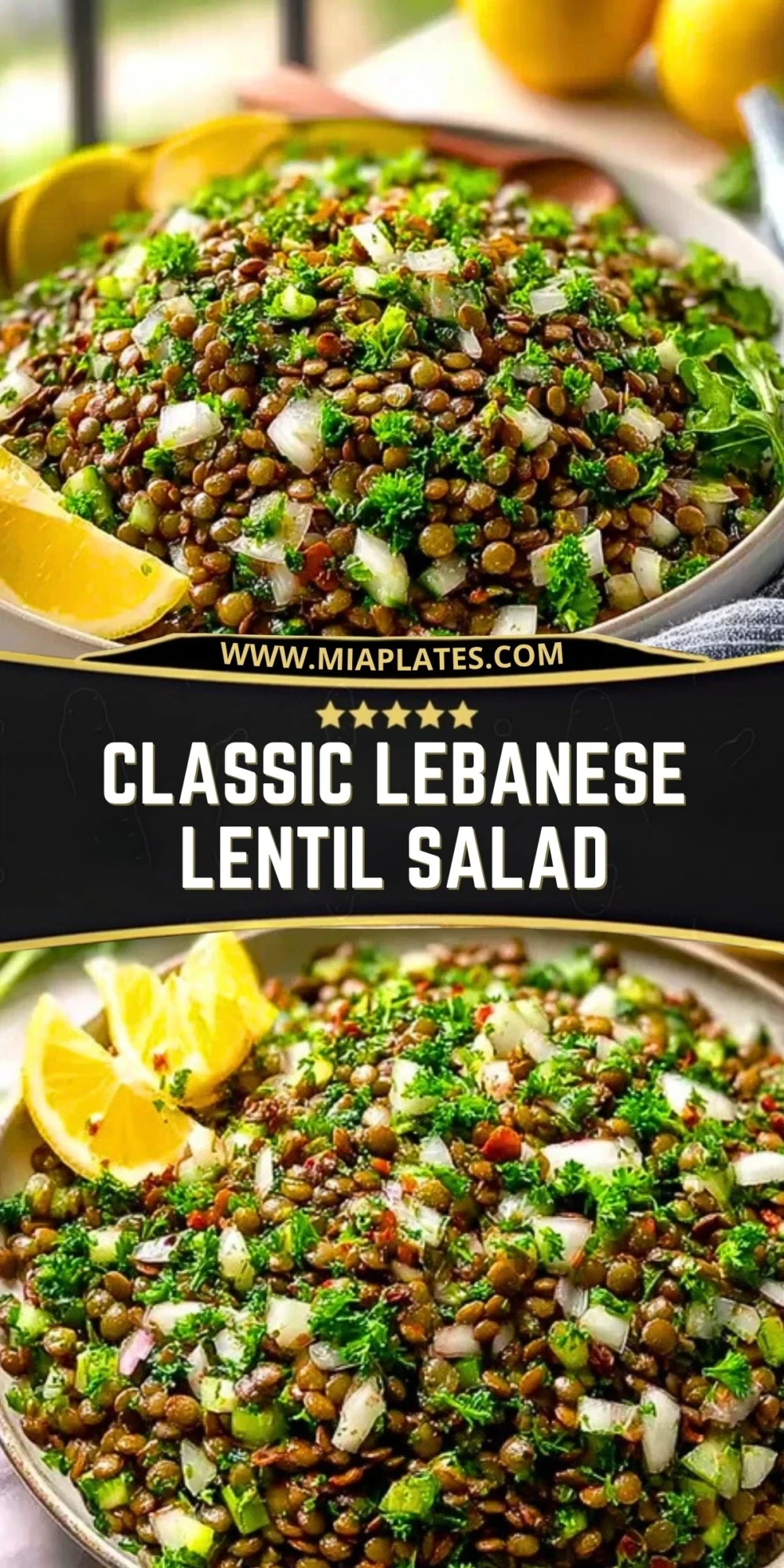 Classic Lebanese Lentil Salad (2)