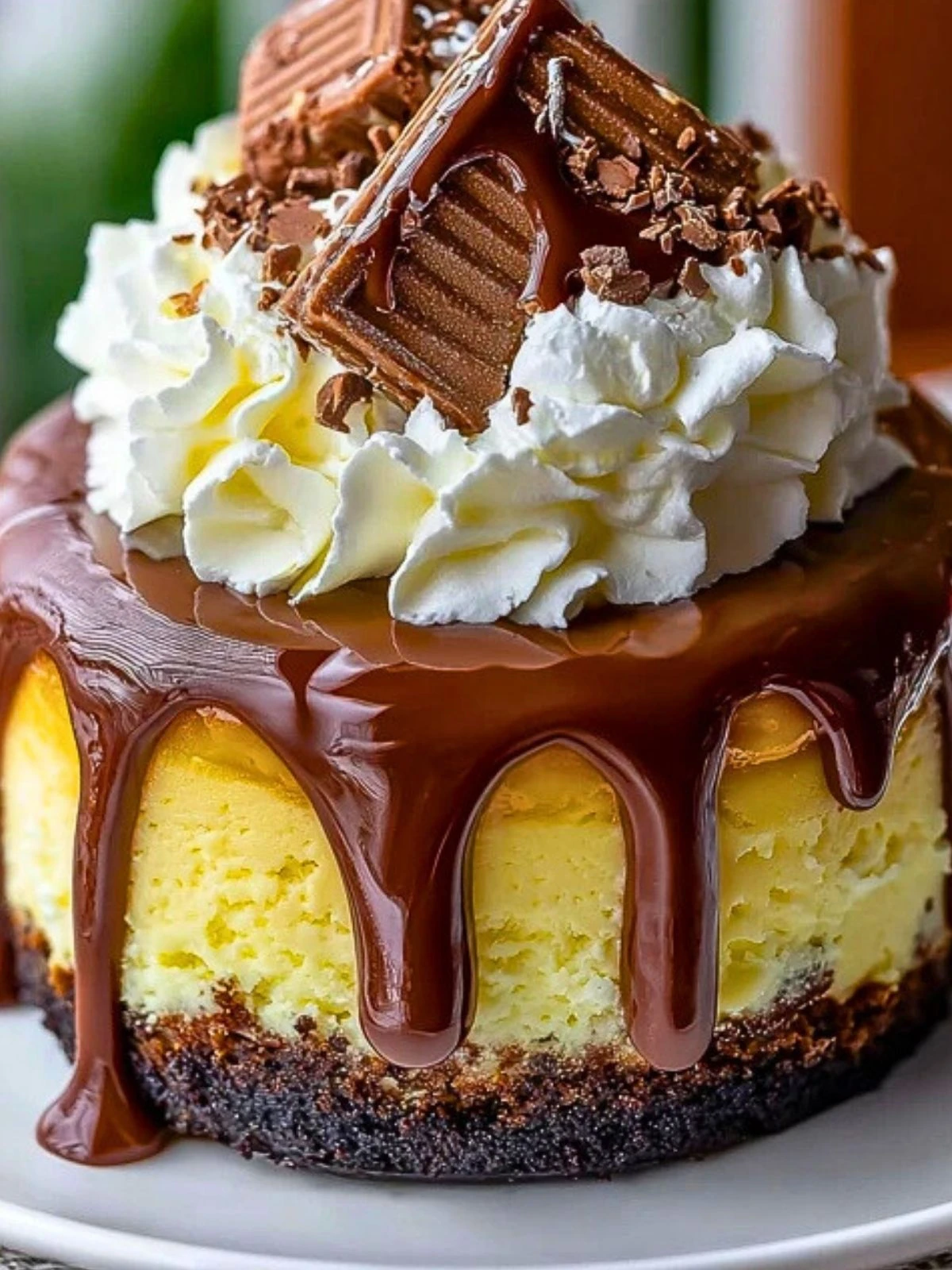 Boston Cream Pie Cheesecake (1)