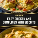 Easy Chicken And Dumplings With Biscuits (2)