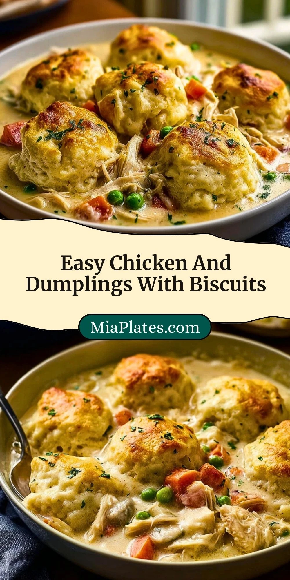 Easy Chicken And Dumplings With Biscuits (3)