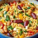 Mediterranean Orzo And Beans