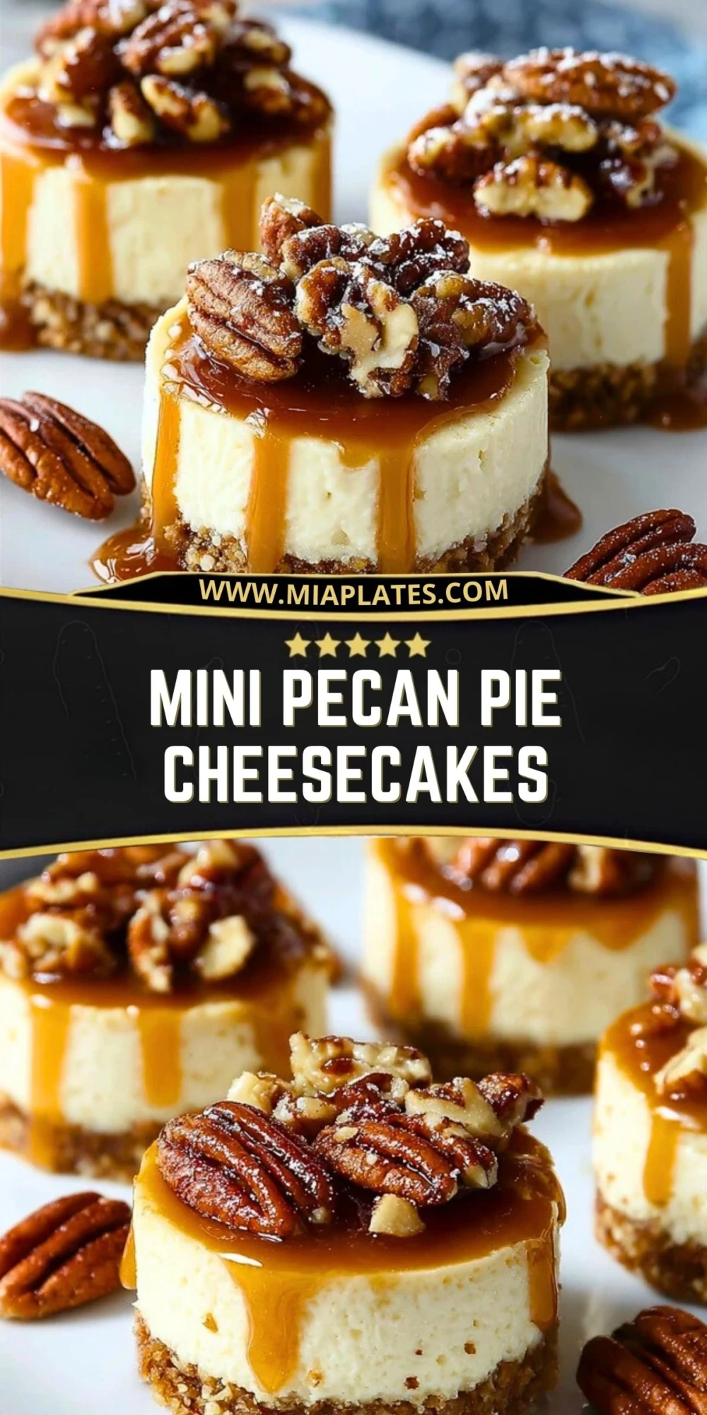 Mini Pecan Pie Cheesecakes (2)