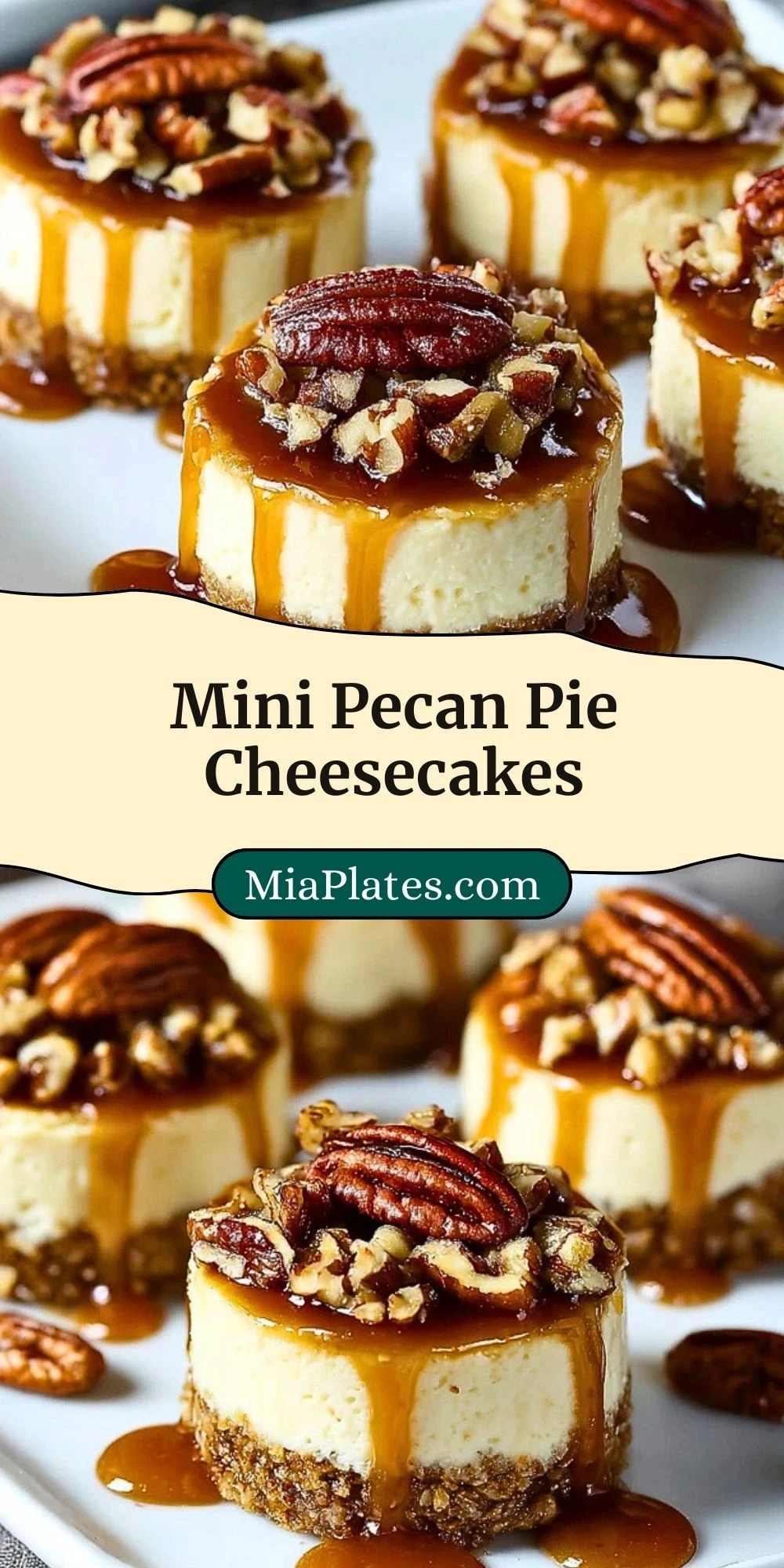 Mini Pecan Pie Cheesecakes (3)