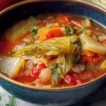 Homemade Vegetable Cabbage Soup