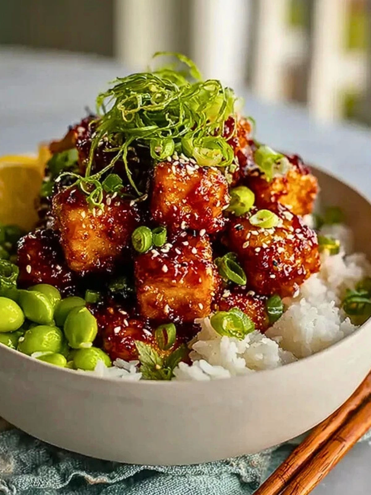 Mouthwatering Crispy Sticky Tofu (1)