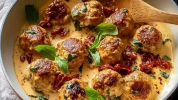 Creamy Marry Me Chicken Meatballs