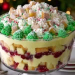 Christmas Tree Cake Trifle