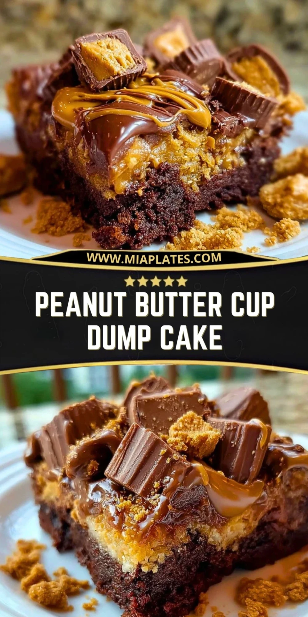 Peanut Butter Cup Dump Cake (2)