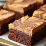 Peanut Butter Swirl Brownies