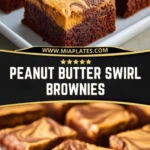 Peanut Butter Swirl Brownies (2)