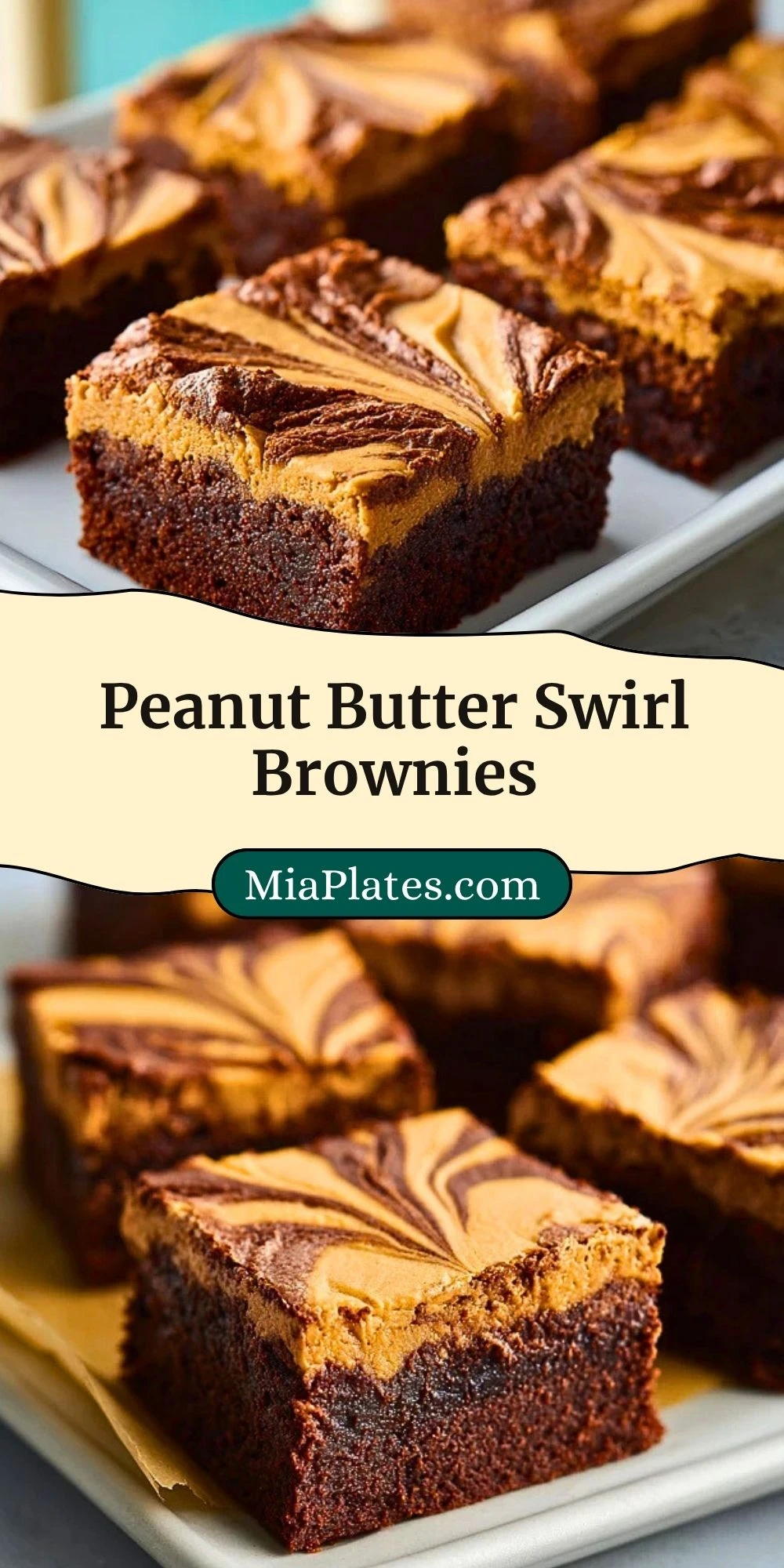 Peanut Butter Swirl Brownies (3)