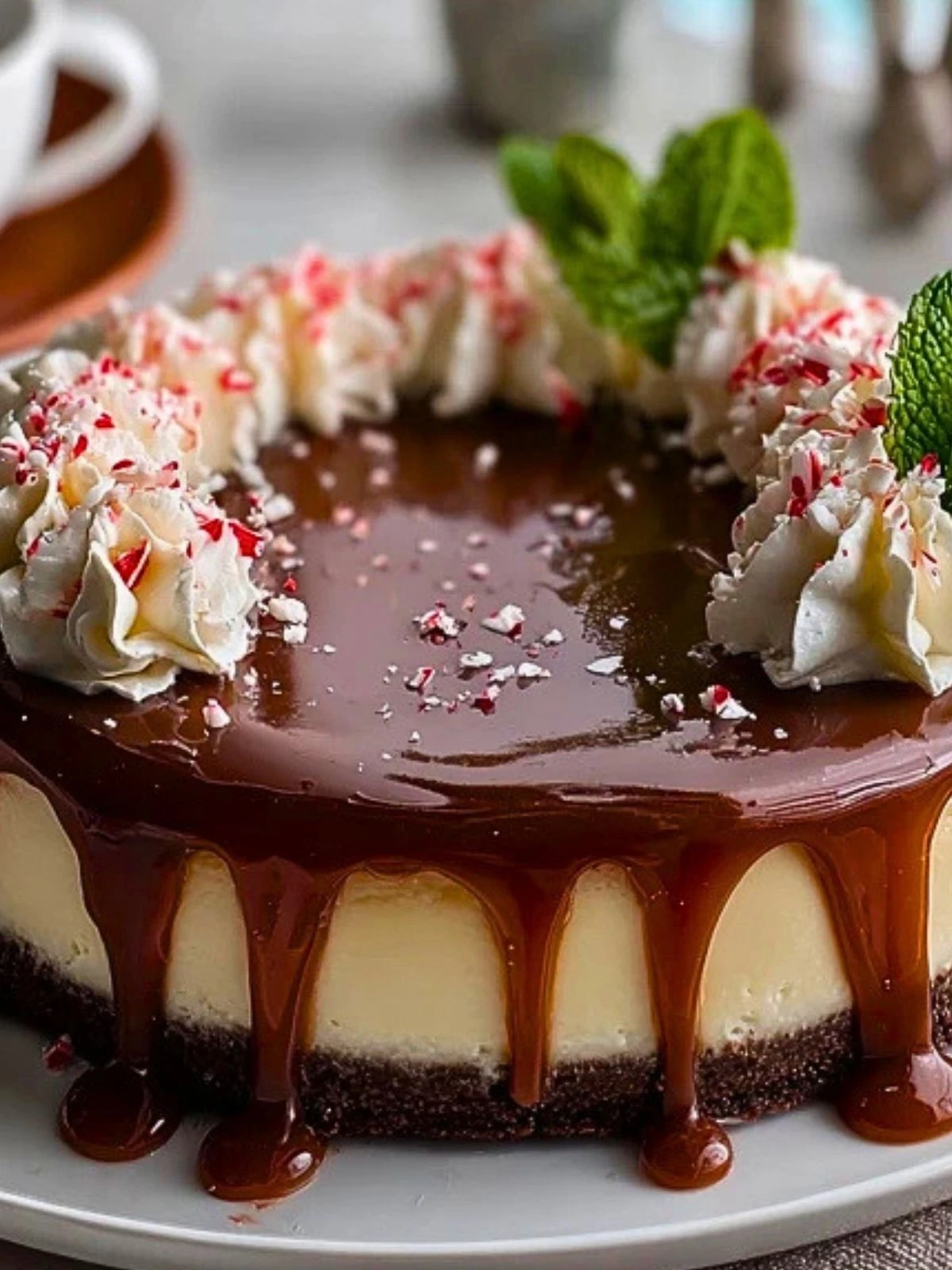 Peppermint Mocha Cheesecake (1)