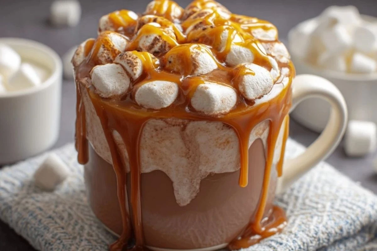 Caramel Marshmallow Hot Cocoa