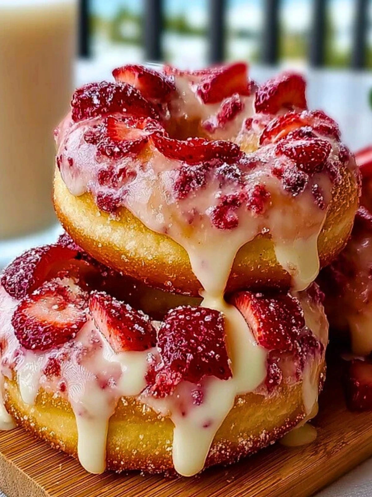 Strawberry Cheesecake Donuts (1)