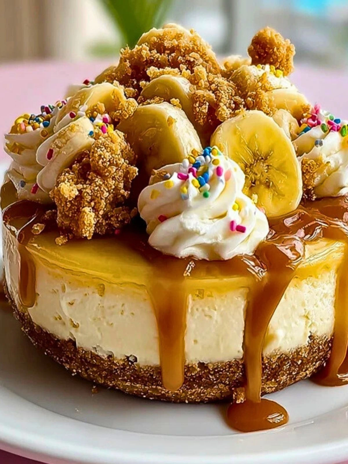 Banana Pudding Cheesecake Creation (1)