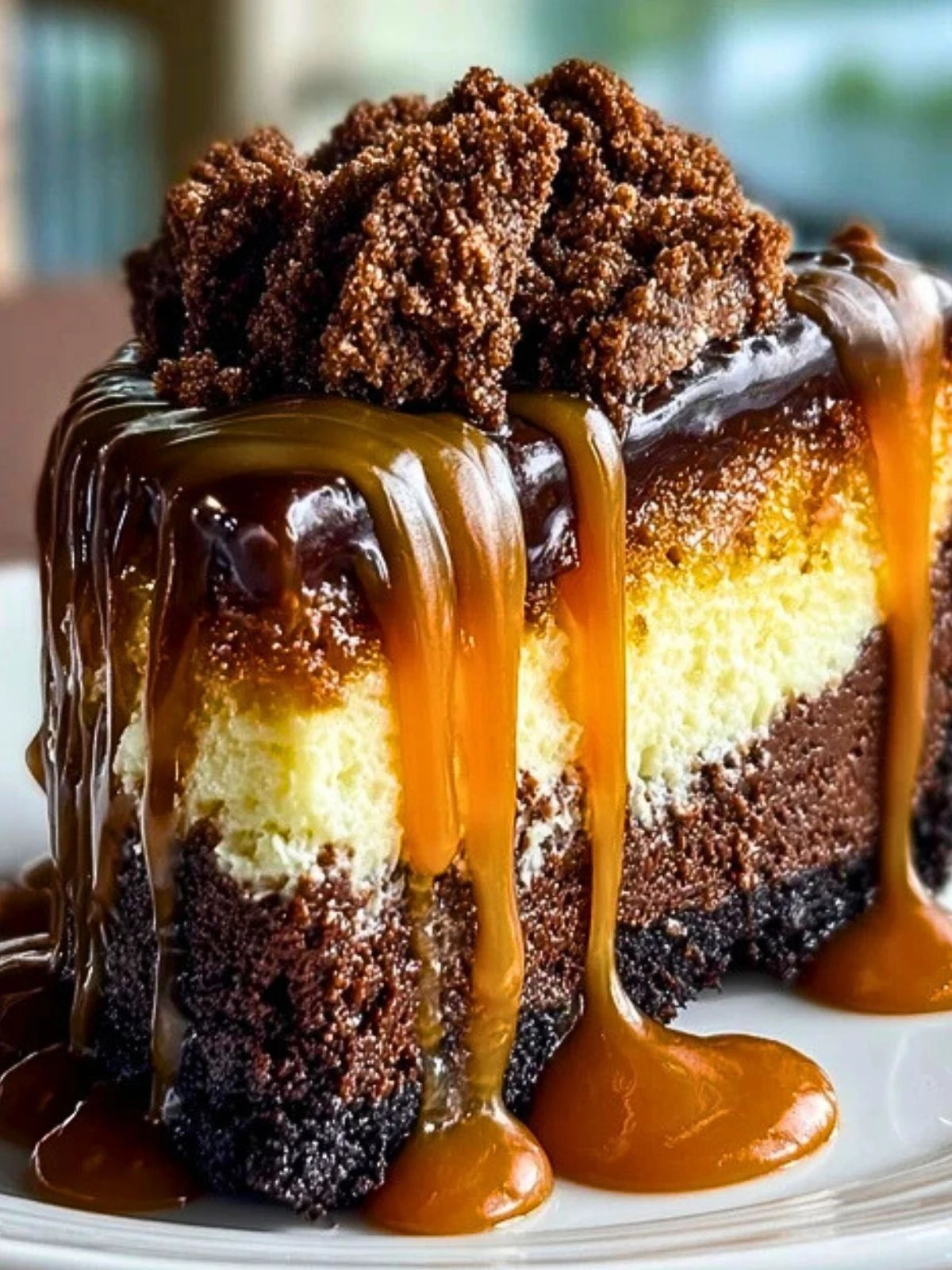 Caramel Brownie Cheesecake Bliss (1)