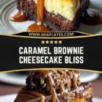 Caramel Brownie Cheesecake Bliss (2)
