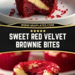 Sweet Red Velvet Brownie Bites (2)